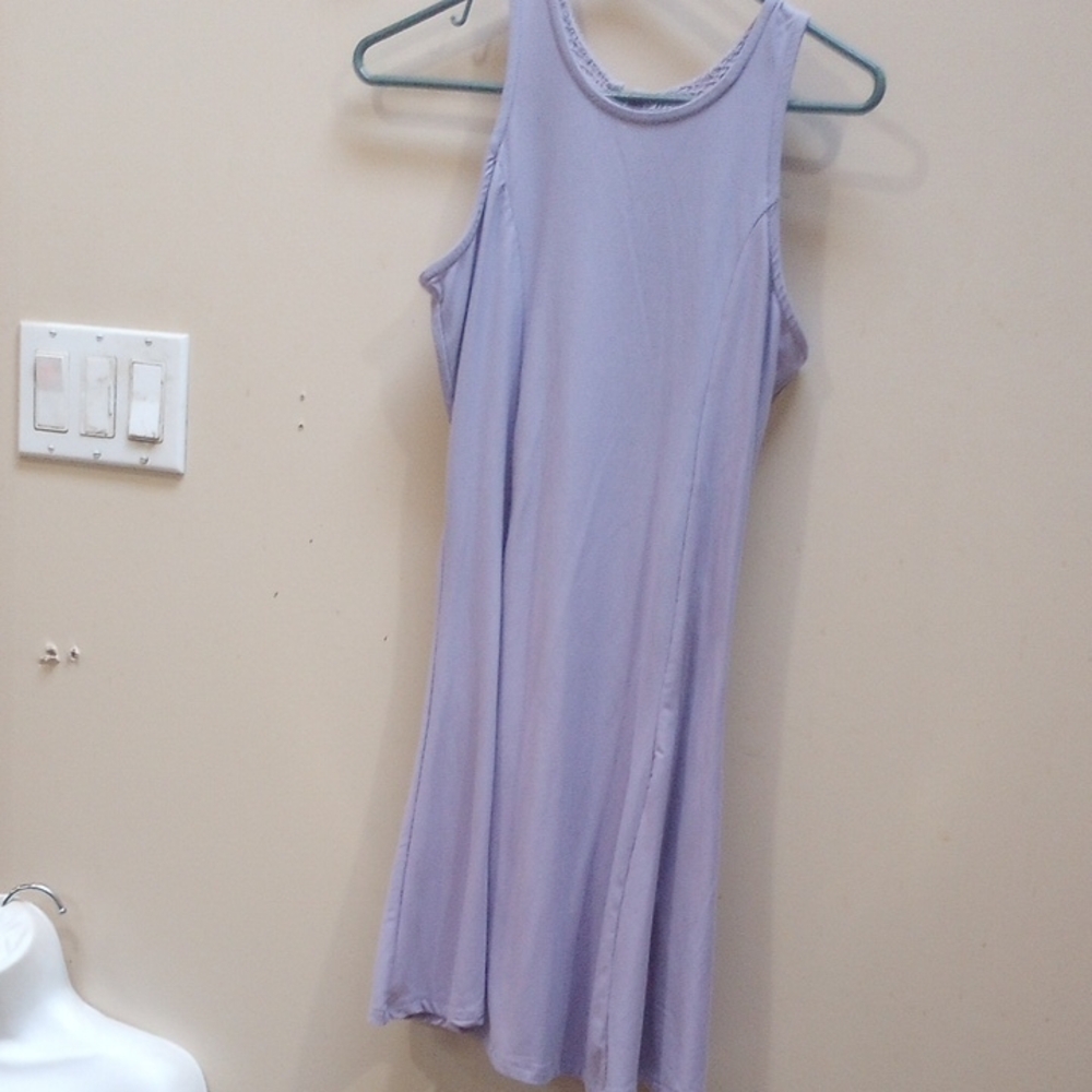 Sleeveless Lavender Dress